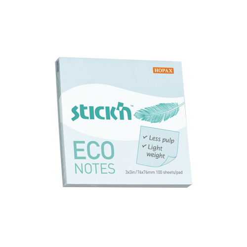 Notisblock ECO 76x76 Blå