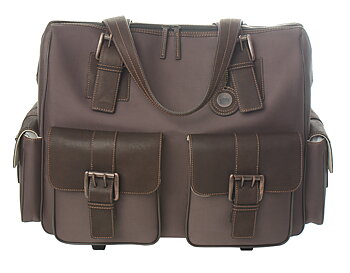 Jack brown rolling satchel