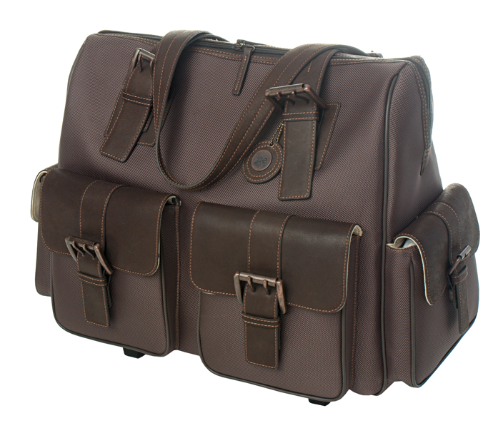 Jack brown rolling satchel - 2