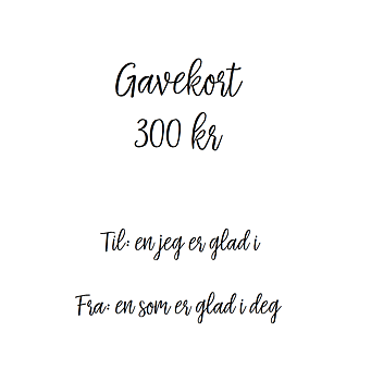 Gift card 300 Nkr