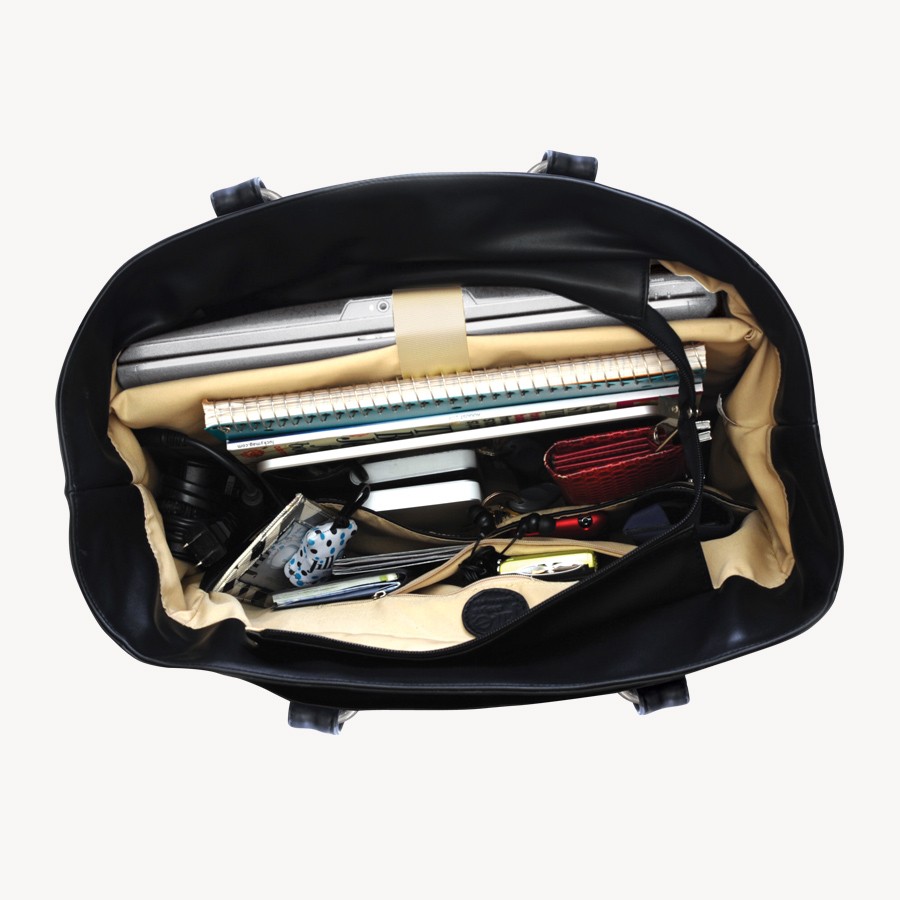 Valise - Tan plaid