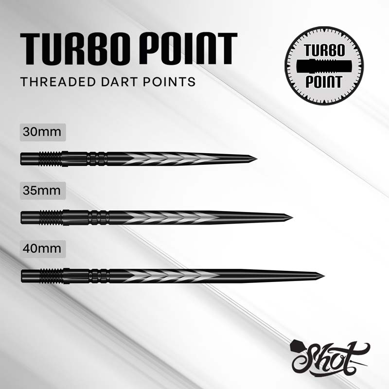 Shot Tribal Weapon Turbo Point Black 40mm - 2