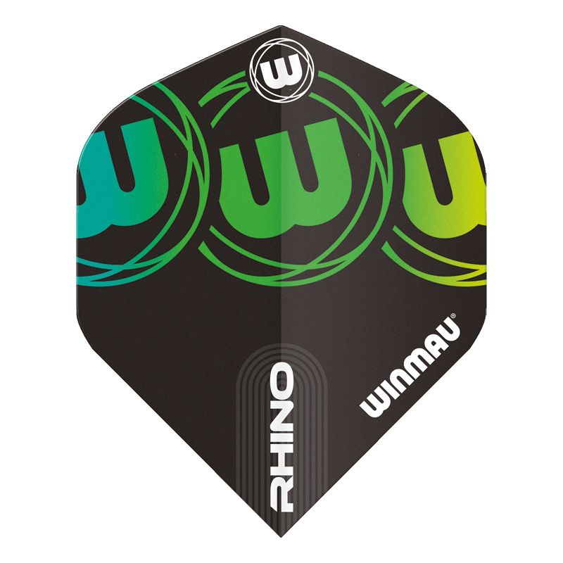 Winmau Mega Black & Green Standard NO2