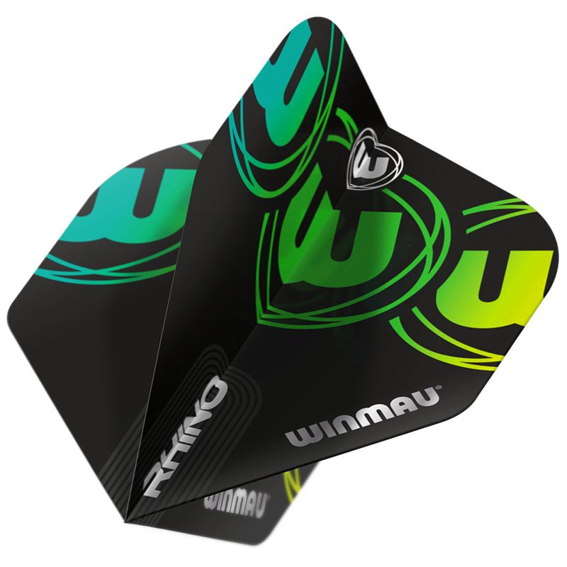 Winmau Mega Black & Green Standard NO2 - 2
