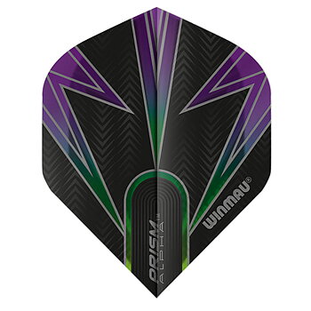 Winmau Alpha Black & Purple Standard NO2