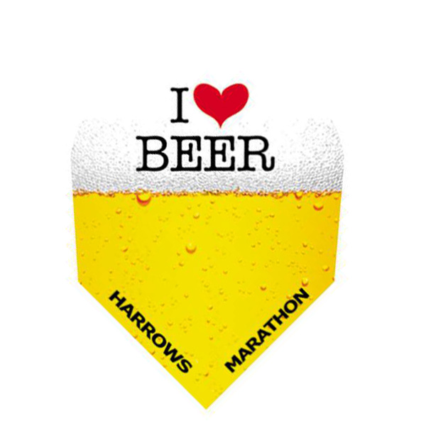 Harrows Marathon  I Love Beer Shape NO6