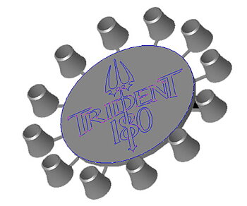 Winmau Trident 180 - Silver