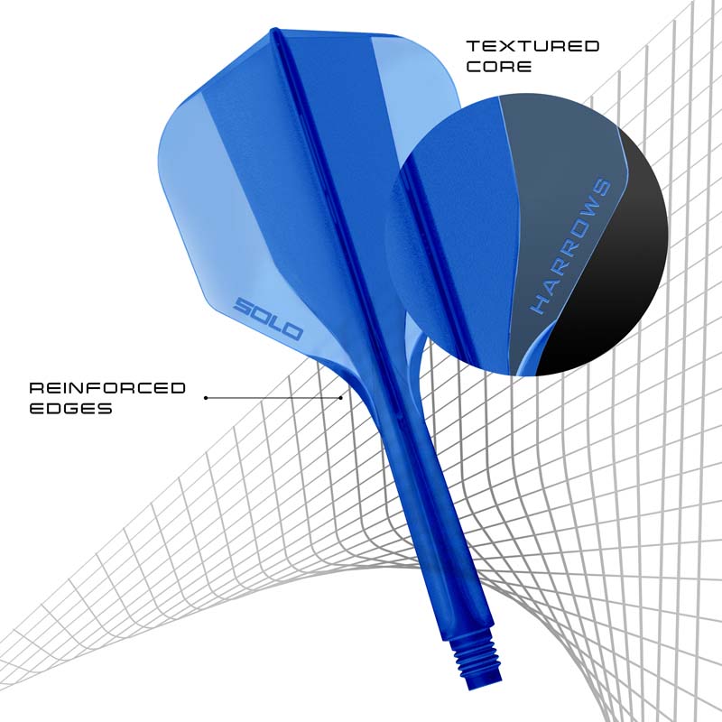 Harrows Solo Shape/NO6 Blue Inbetween - 4