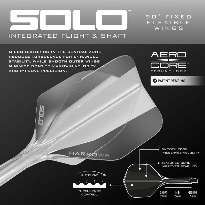 Harrows Solo Shape/NO6 Clear Medium - 3