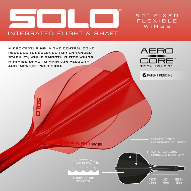 Harrows Solo Shape/NO6 Röda Mellan - 3