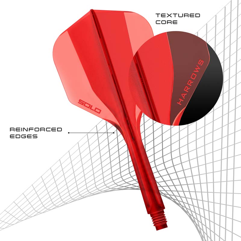 Harrows Solo Shape/NO6 Röda Mellan - 4