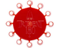 Winmau Trident 180 - Röda - 4