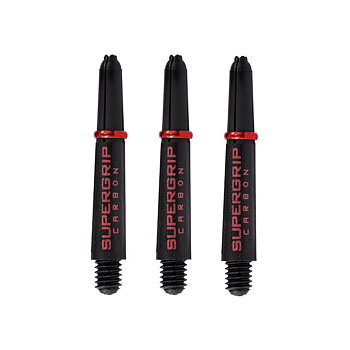 Harrows Supergrip Carbon Korta Röda 33mm