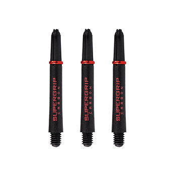 Harrows Supergrip Carbon Midi Röda 40mm
