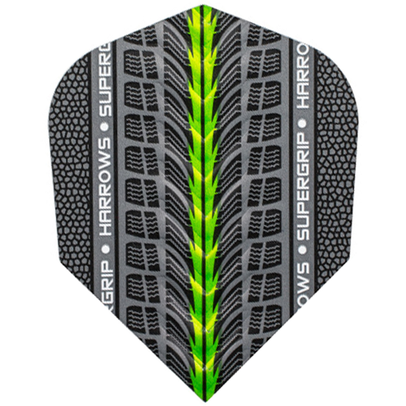 Harrows Supergrip Gröna Shape NO6