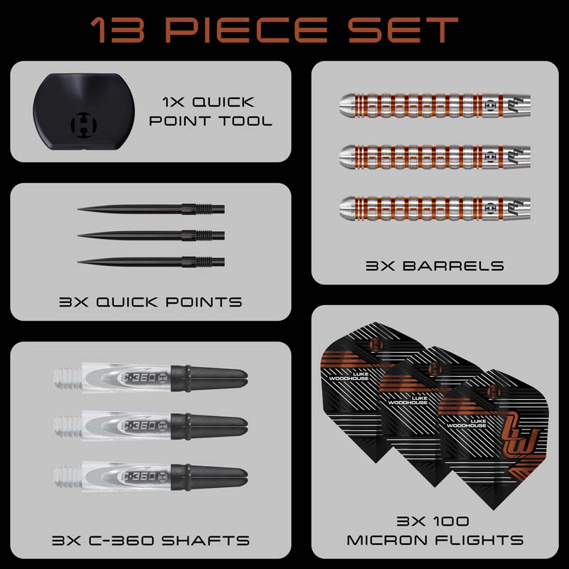 Harrows Luke Woodhouse Series 2 Quick Point 90% 25g - 7