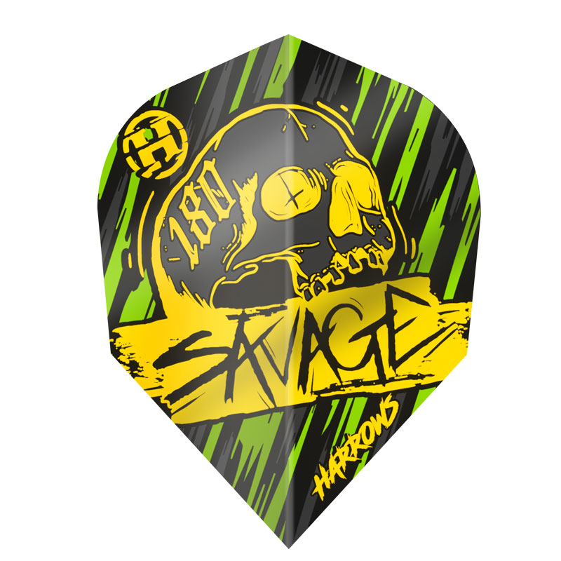 Harrows Savage Yellow/Green Shape NO6