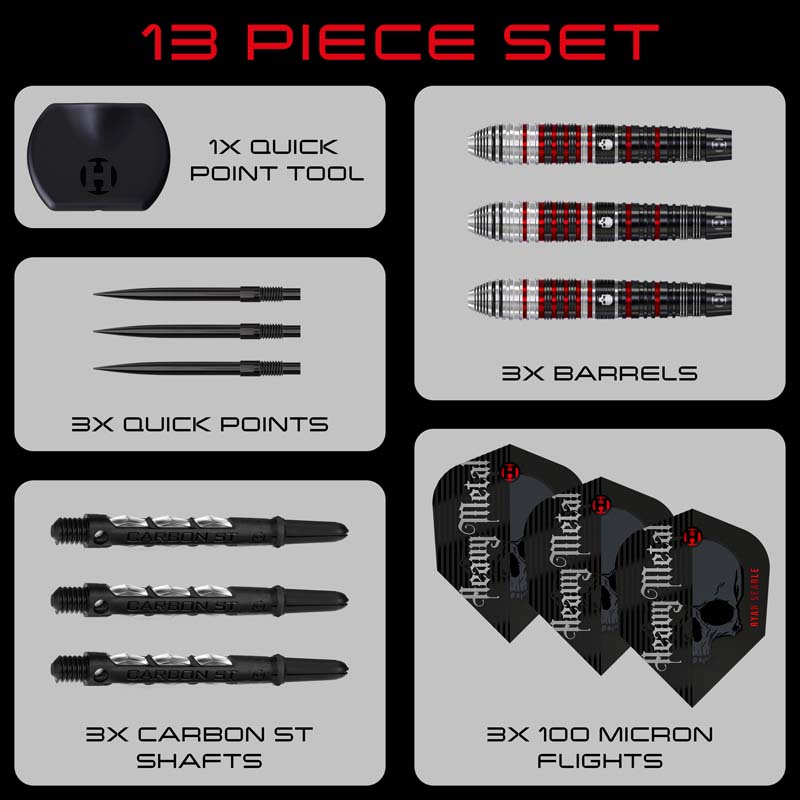 Harrows Ryan Searle Series 2 Quick Point 90% 23g - 8