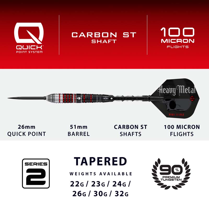 Harrows Ryan Searle Series 2 Quick Point 90% 24g - 5