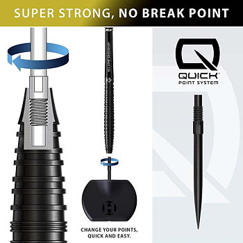 Harrows NX90 Black Quick Point 90% 24g