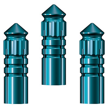 Mission F-Protect Flight Protectors Aqua Blue