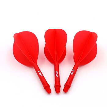 Cuesoul ROST AK5 Teardrop Shape Solid Red Size M