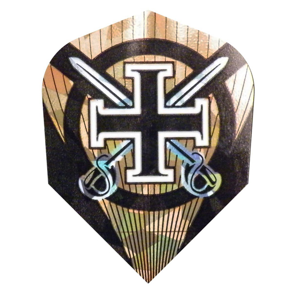 Harrows  Hologram Cross & Sword Shape NO6