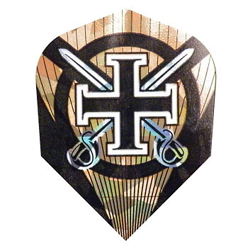 Harrows  Hologram Cross & Sword Shape NO6