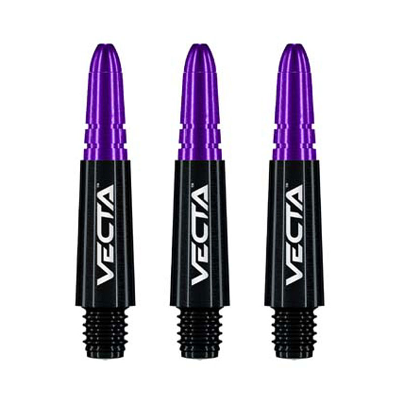 Winmau Vecta Black & Purple Short 34mm