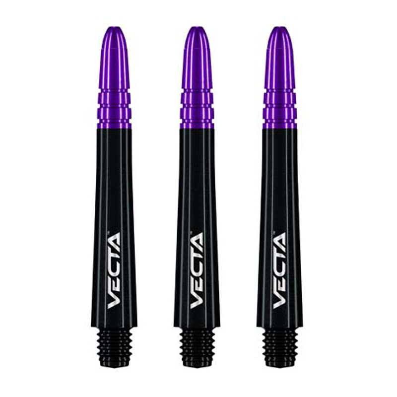 Winmau Vecta Black & Purple Medium 40mm