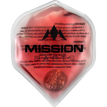 Mission Flux  Luxury Hand Warmer Red