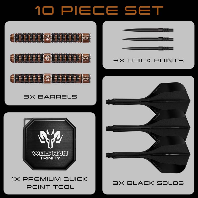 Harrows Wolfram Trinity Quick Point 97% 25g - 7
