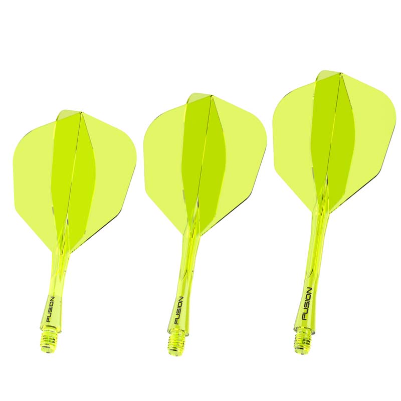 Winmau Fusion Shape/NO6 Yellow 22mm Short