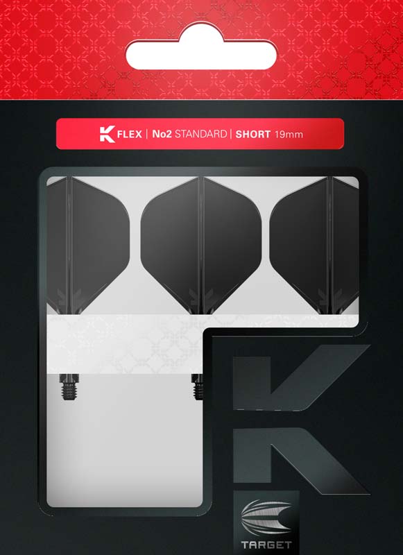 Target K-Flex Standard/NO2 Black 19mm Short - 3