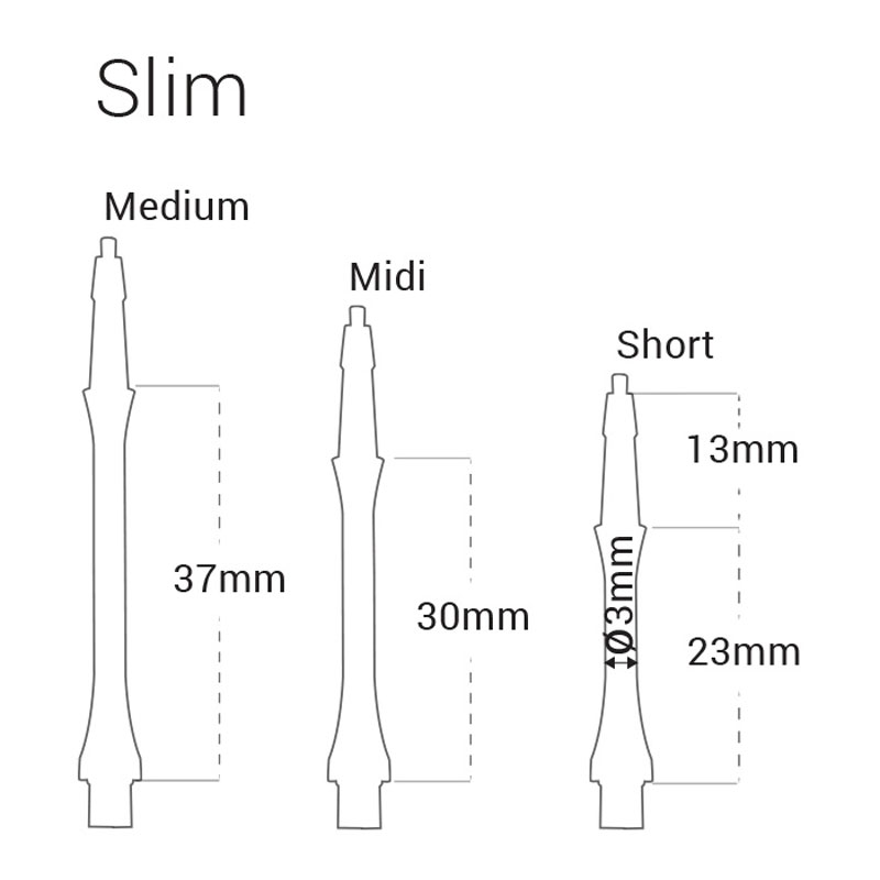 Harrows Clic Slim Red 37mm - 2