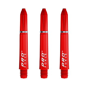 Winmau Pro Force with Spring Short Red 35mm