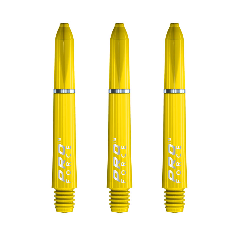 Winmau Pro Force with Spring Short Yellow 35mm
