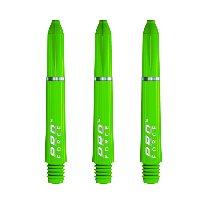 Winmau Pro Force with Spring Short Green 35mm