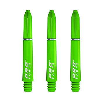 Winmau Pro Force with Spring Short Green 35mm