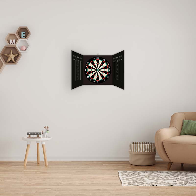 Bulls NL Magnetisk Pappers Darttavla Skåp Set - 6
