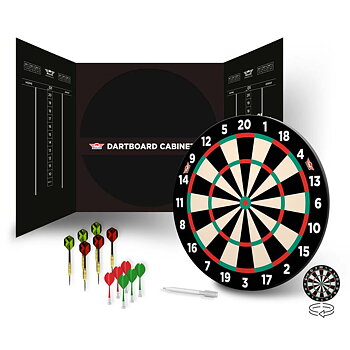Bulls NL Magnetic Paper Dartboard Cabinet Set