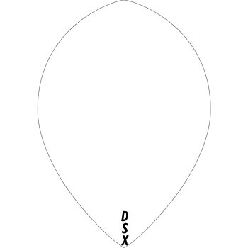 Designa White DSX100 Teardrop