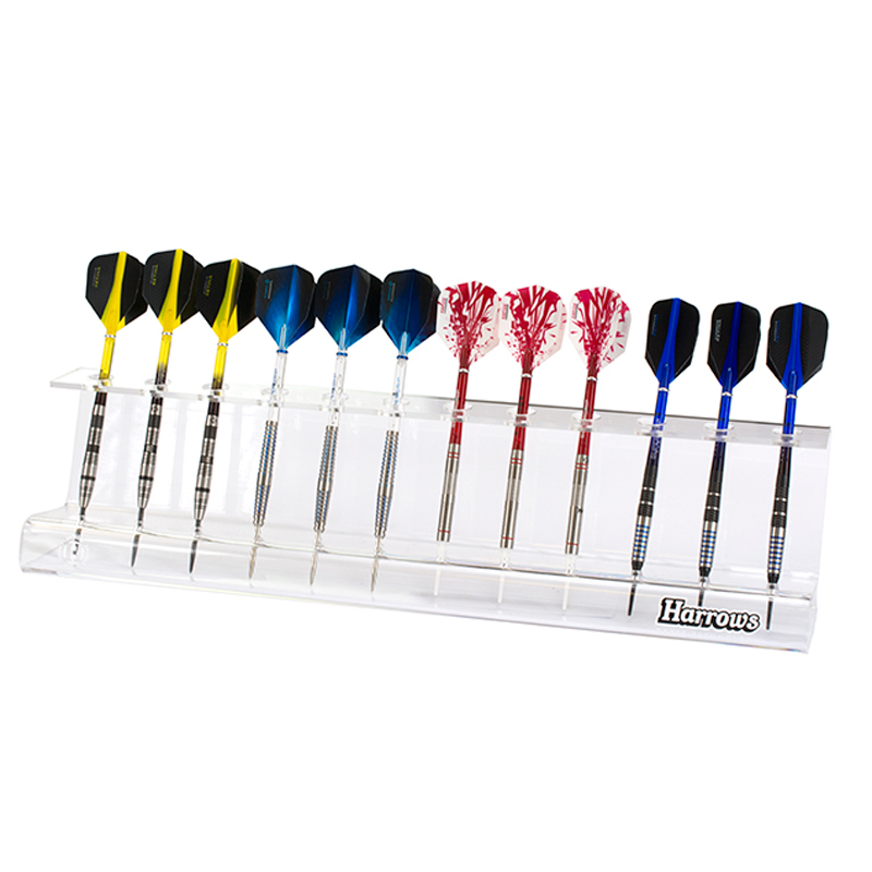 Harrows Acrylic Darts Display for 12 darts