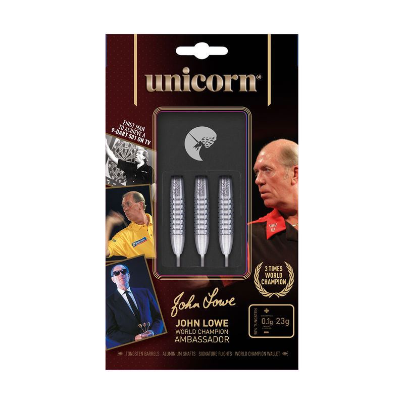 美品Unicorn World Champion ジョンパートJohn Part JOHN PART WORLD CHAMPION 95% TUNGSTEN DARTS