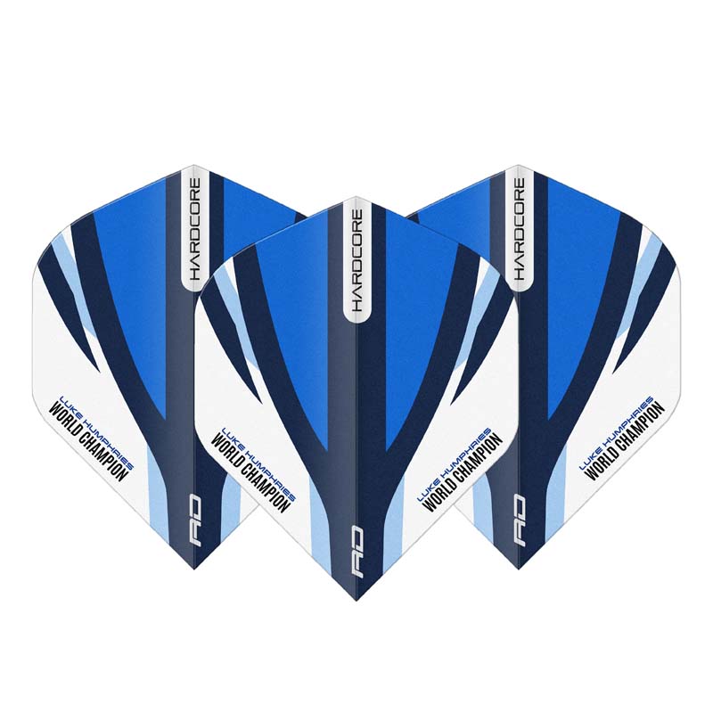 Red Dragon Luke Humphries Hardcore Blue & White Standard NO2 - 3