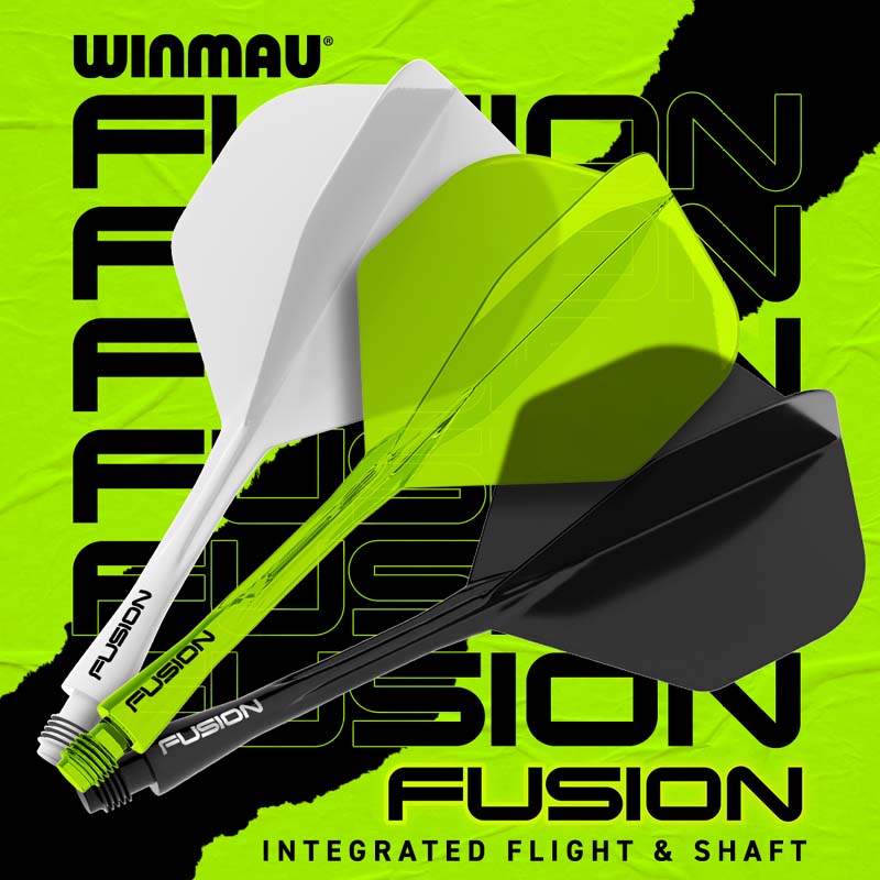 Winmau Fusion Standard/NO2 Gula 22mm Korta - 4