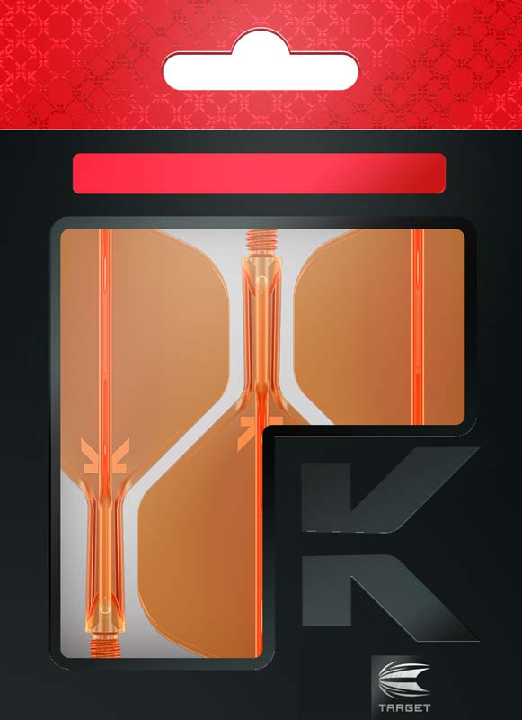 Target K-Flex Standard/NO2 Neon Oranga 19mm Korta   - 3