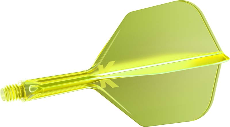 Target K-Flex Shape/NO6 Neon Gula 19mm Korta   - 2