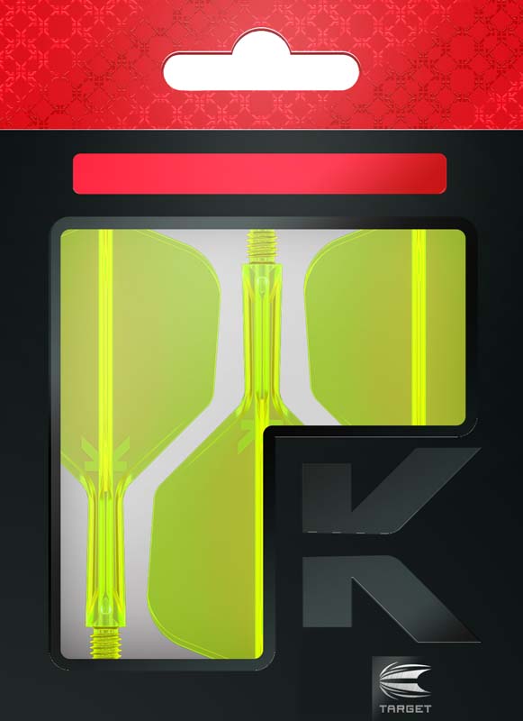 Target K-Flex Shape/NO6 Neon Gula 19mm Korta   - 3