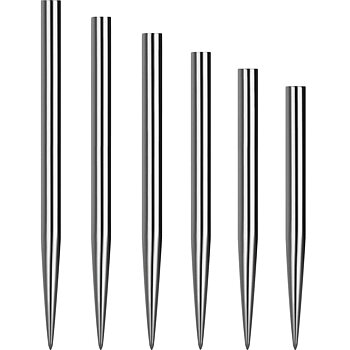Mission Dartpoints Glide Silver 32mm